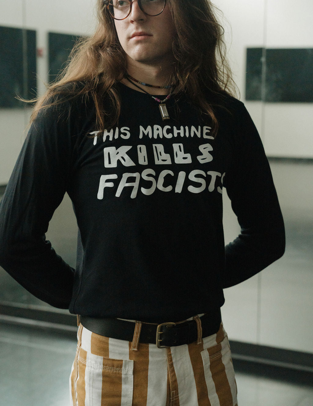 This Machine Woody's Handwriting Long Sleeve