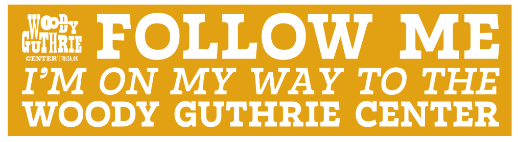 Follow Me Bumper Sticker
